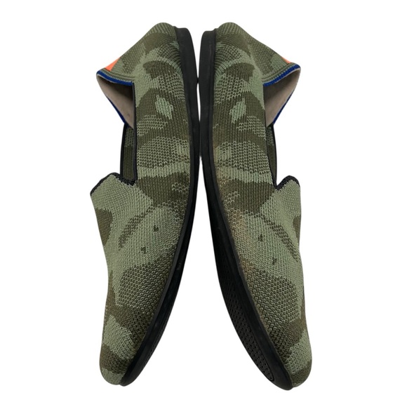 Rothy’s The Loafer Olive Camo Comfort Slip On Flats Women’s 7.5 - Picture 10 of 14